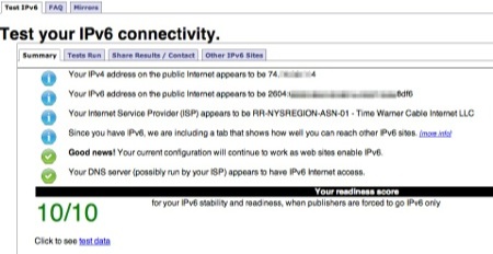 IPv6 test