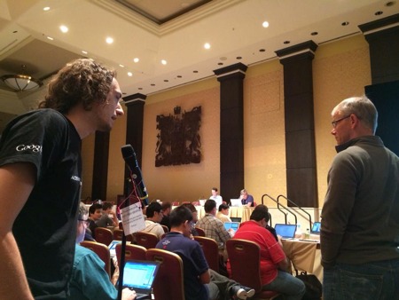 IETF 90 microphone discussion