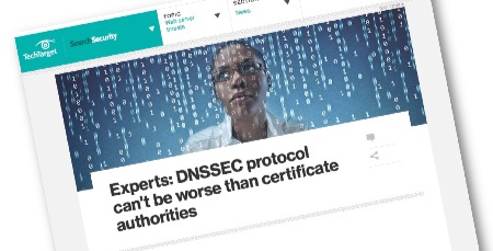 TechTarget article about DNSSEC