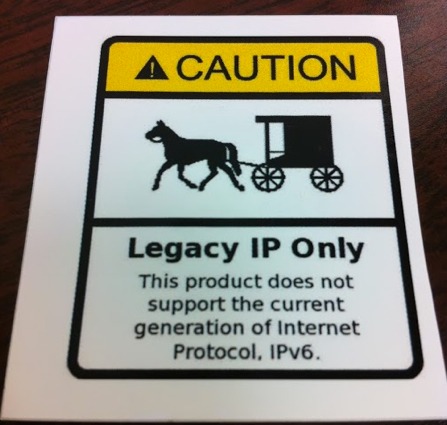 Legacy IP Only sticker