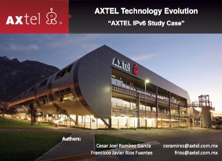 AXTEL IPv6 case study cover image