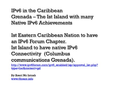 IPv6 in Grenada