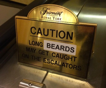 warning - long beards