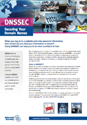 DNSSEC Fact Sheet