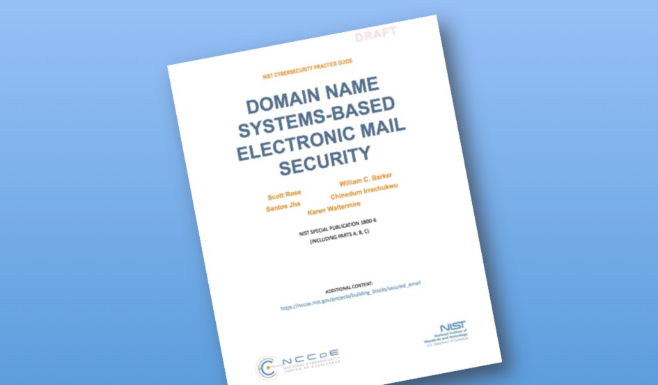 NIST Report on DANE for email