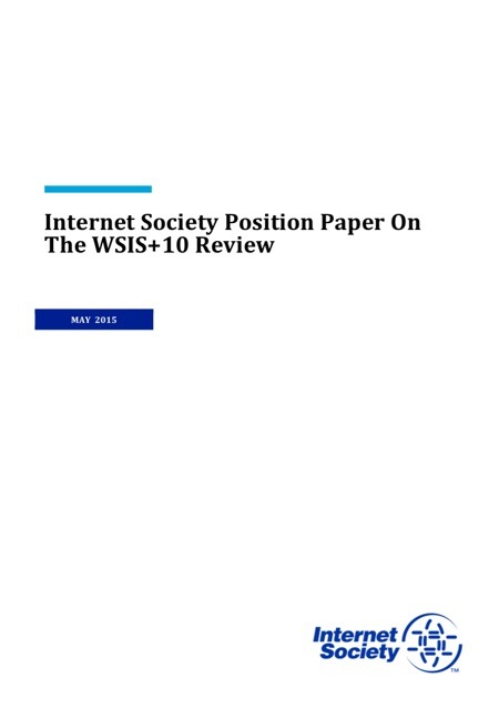 ISOC-Position-Paper-WSISplus10-May2015 thumbnail