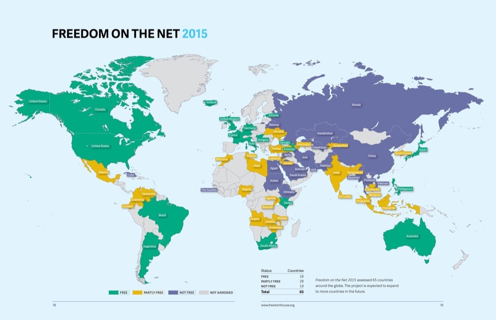 Freedom on the Internet: Where does your country stand? Thumbnail