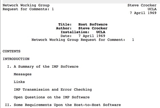 46 Years of RFCs  (Celebrating The Anniversary of RFC 1) Thumbnail