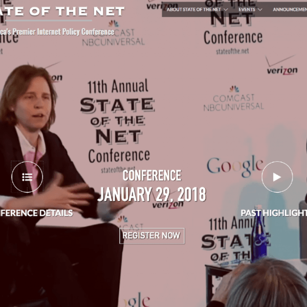 Watch the “State of the Net 2018” Live on Monday, January 29 Thumbnail