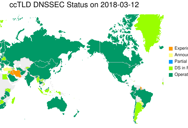 Seguimiento de DNSSEC: Ver mapas de implementación Thumbnail