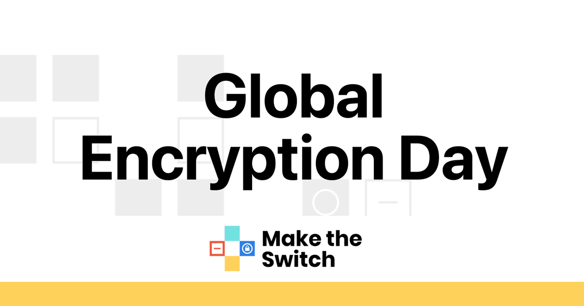 Journée mondiale du cryptage : un succès mondial ! Thumbnail