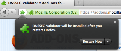 Firefox restart