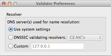 ValidatorPreferences default