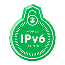 World IPv6 Launch logo