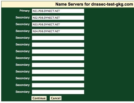 Gkg nameservers