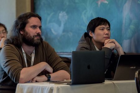 Delegates listening at the workshop