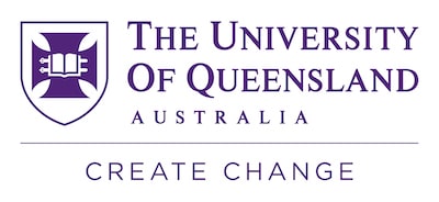 The University of Queensland Australia Create Change logo
