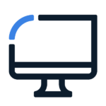 a tv screen icon