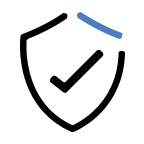 A shield icon