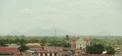 A high view of Leon, Nicaragua