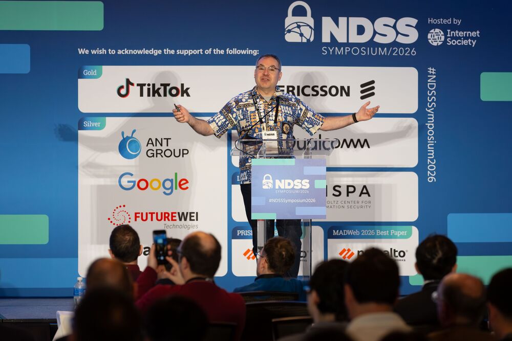 Dan Wallach delivers a keynote at the NDSS Symposium 2026