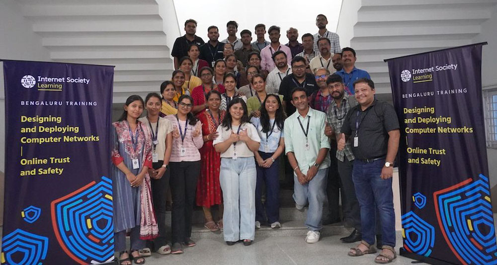 A group photo from a Bengaluru Chapter learning event. 