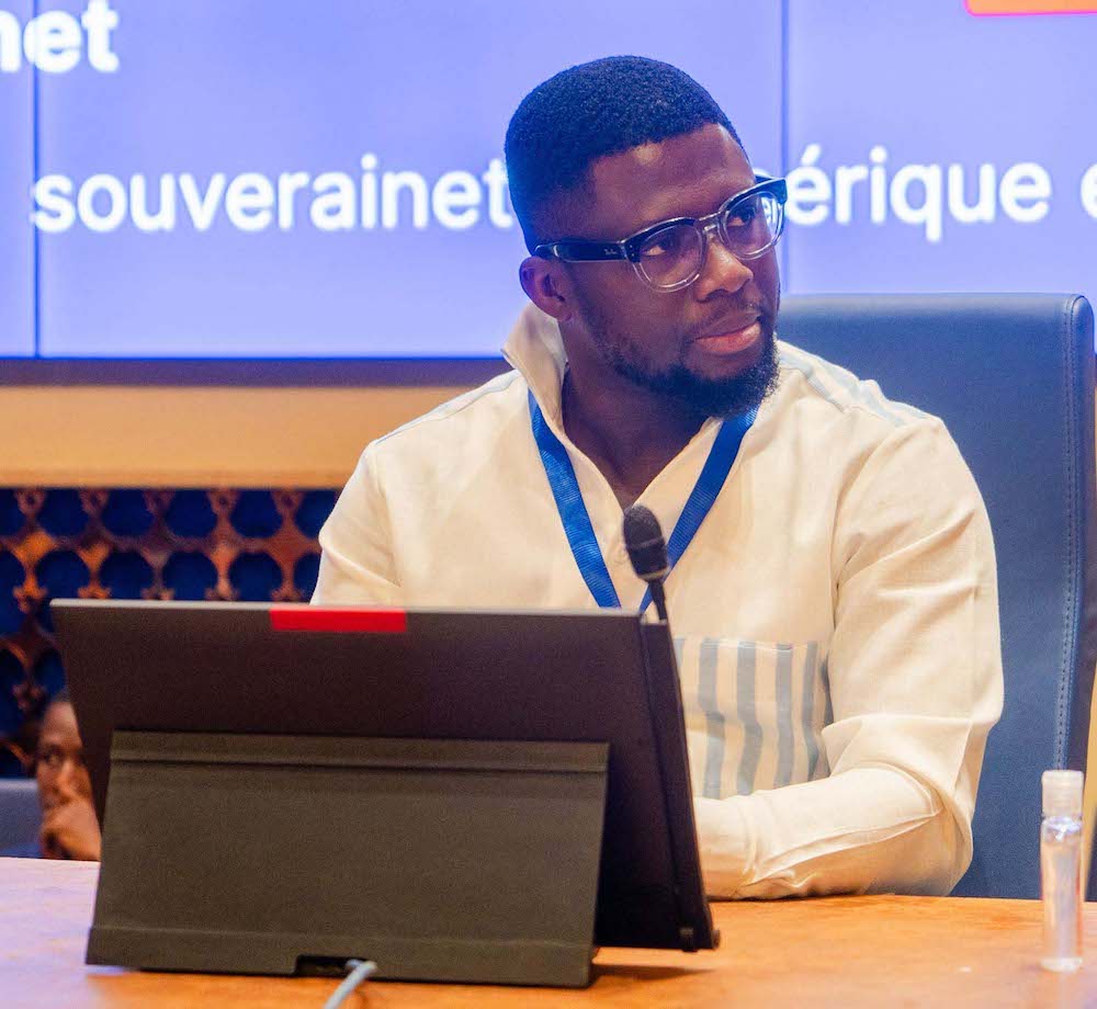 Emmanuel Elolo at the Niger National IGF