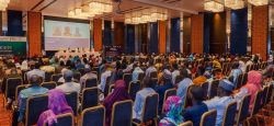 A seated audience at the Niger National Internet Governance Forum