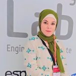 A woman wearing a hijab